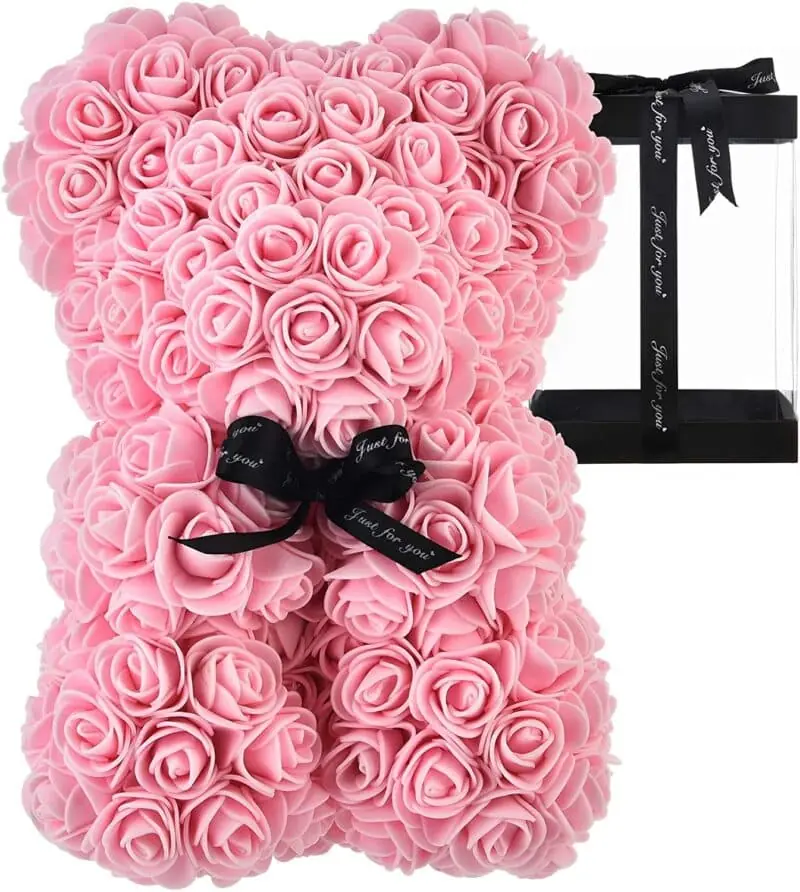 Rose Bear ροζ 40cm Rose Bear ροζ 25cm