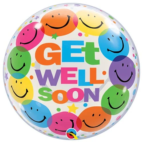 Μπαλόνι με ήλιο Get Well Soon 46cm