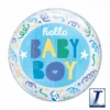 Μπαλόνι Bubble με ήλιο Baby boy 22″ 56cm